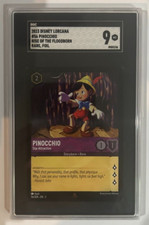 Graded 2023 Disney Lorcana Pinocchio Rise of The Floodborn Foil Card