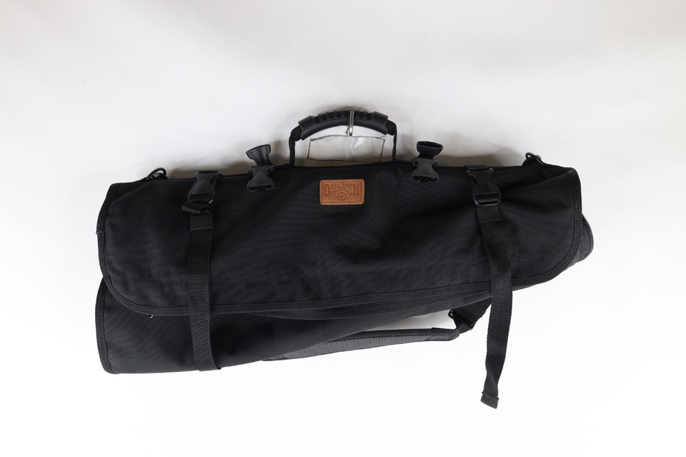 Duluth Trading Co Large Roll Up Travel Garment Bag Carry On Pack Black