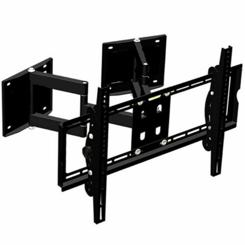 Heavy Duty TV Wall Bracket Strong Solid Cantilever Corner Mount Dual Arms 32-65" - Afbeelding 1 van 12