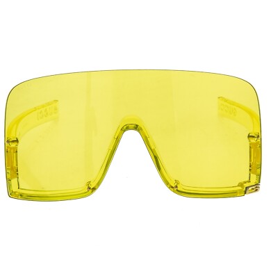 GUCCI LIDO 1631 Yellow Sport Unisex Shield Oversized Mask Gg1631S