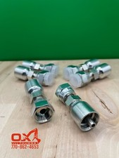 6 Pack Aftermarket Parker 43 Series 1JS43-6-4 3/8" ORFS Female To 1/4" Hose