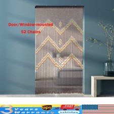 Natural Bamboo 52 Strands Handmade Curtain Beads Window Door Shoji Room Divider
