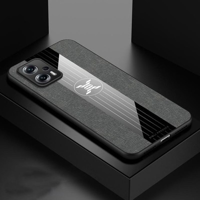 XINLI Stoßfeste TPU Hülle Grau für Xiaomi Redmi Note 11T Pro mit Nähten