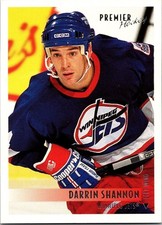  1994 Darrin Sahnnon  Jets 254 Topps Hockey Sports Trading Card 