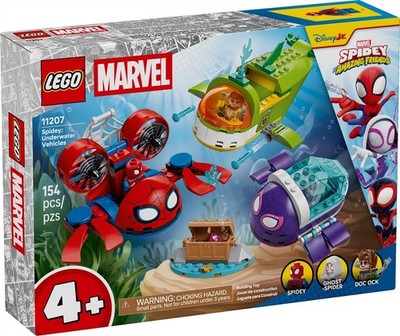 LEGO   Marvel Super Heroes 11207 Spidey: Unterwasserfahrzeuge