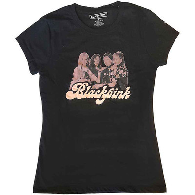 Ladies Blackpink Photo  offiziell Frauen T-Shirt Damen