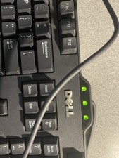 Dell RT7D50 Mechanical Keyboard USB Wired, Bl...