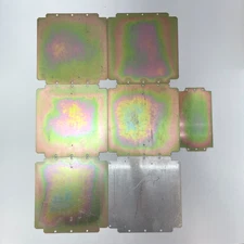 Mixed of 7 ROBROY STAHLIN Duraboxx Enclosure Panel Back Plate Assorted Size