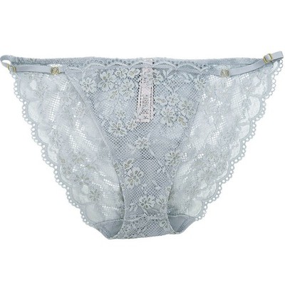 Victoria's Secret Love Cloud String-Bikinihöschen blau Unterwäsche Schlüpfer L Large