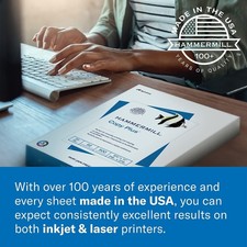 Hammermill Colored Paper, 20 lb Blue Printer Paper, 8.5 x 14-1 Ream 500 Sheets
