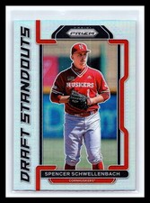 2021 Prizm Draft Standouts Spencer Schwellenbach #DS-SS Silver Holo RC