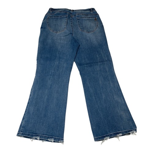 Jeans donna Democracy Ab Technology gamba dritta vita alta blu denim taglia 14 - Foto 2 di 15