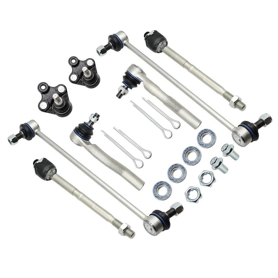 8× For 2012-2016 Honda CR-V Front Tie Rods Ball Joints Sway Bars Suspension Kit Foto 2 de 4