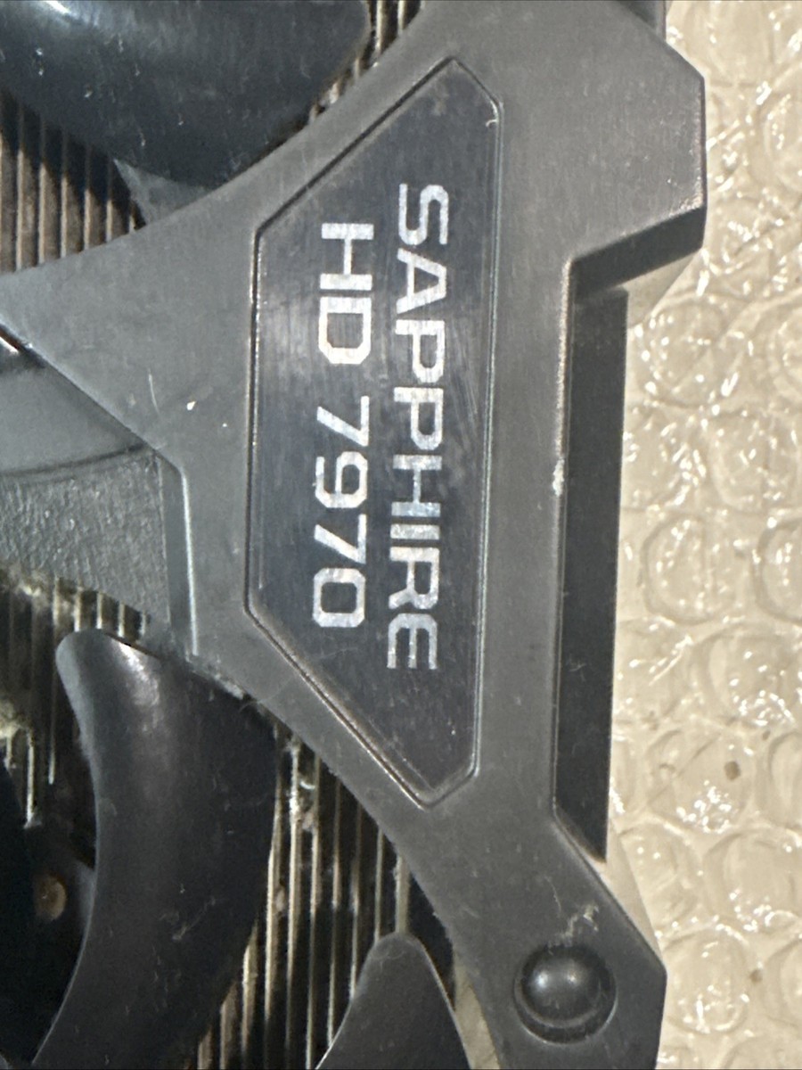AMD Radeon HD7970 Sapphire 3GB GDDR5 PCIe 3.0 DualX Gaming Card AMD Radeon HD7970 Sapphire 3GB GDDR5 PCIe 3.0 DualX Gaming Card