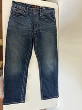 Ariat FR M3 Loose Fit Jeans Men  s 34x30 Flame Resistant Work Denim USA Fabric