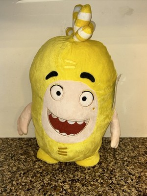One Animation / Interactive {OddBods} ''Goffa'' Monster Yellow Color 18inch Plush