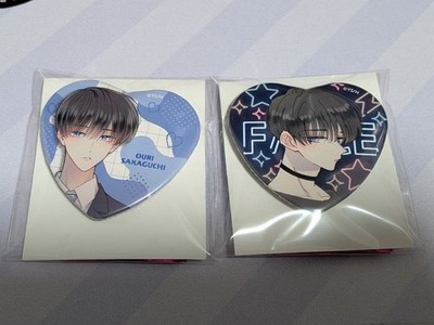 Tamon's B-Side Collaboration Cafe Heart Can Badge Sakurai Sakaguchi