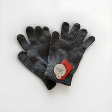 Mossimo Supply Co Knit Gloves Touchscreen - One Size Charcoal - 1 Pair