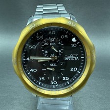 Invicta Russian Diver Watch Men 52mm Black Dial Two Tone 19279 PARTS