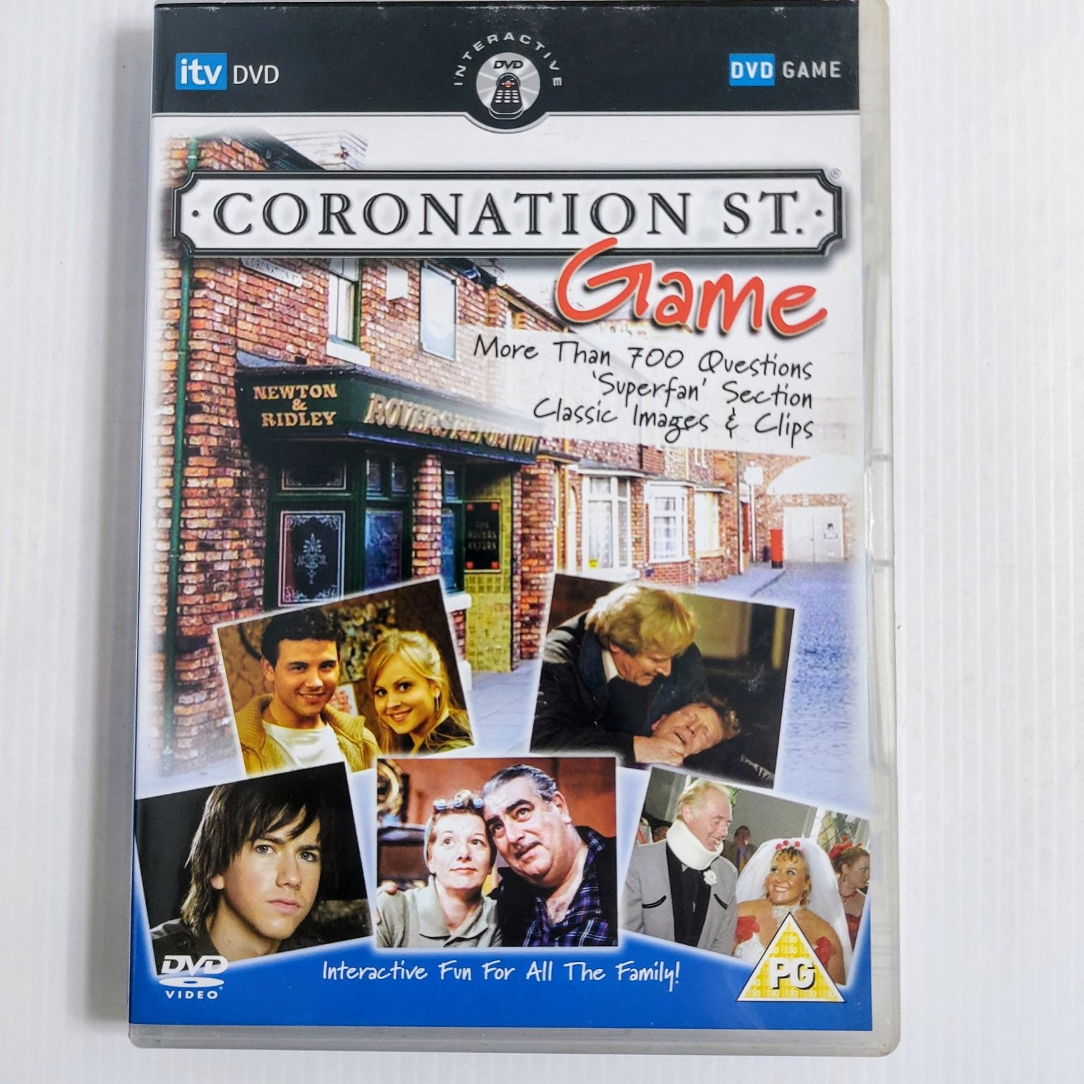 Coronation Street Game DVD 2006 Interactive Quiz Classic Clips Superfan