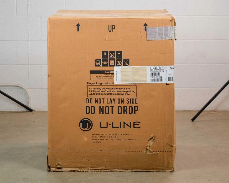 ULine U-3024RS-00A Solid Door Refrigerator Stainless Steel - Image 3 of 4