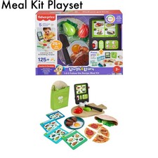 Fisher-Price Laugh Learn 123 Follow the Recipe Meal Kit 30-Pc Set