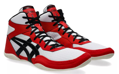 Asics Matflex 7 GS Wrestling Shoes - Classic Red/Black