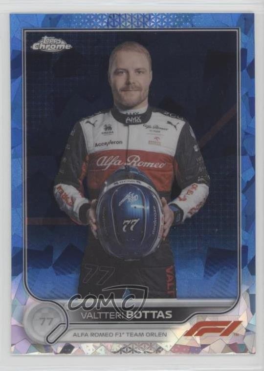 2022 Topps Chrome Sapphire Edition Formula 1 F1 Racers Valtteri Bottas #57 0w6m