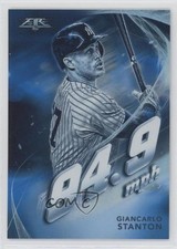 2019 Topps Fire Maximum Velocity Blue Chip Giancarlo Stanton #MV-6 00mq