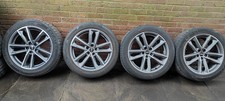 GENUINE 19"AUDI Q3 S LINE GREY DC 5 DOUBLE SPOKE ALLOY WHEELS & TYRES 83A601025B