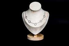 Collana Quadrifoglio in Acciaio Inox Con strass – Eleganza Made in Italy