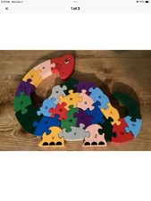 ABC And 123 Dinosaur Puzzle