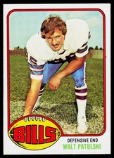 Walt Patulski, 1976 Topps, #358, Buffalo Bills,
