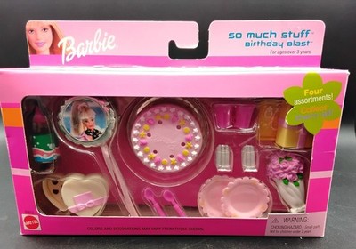 Vintage 2001 Barbie So Much Stuff Birthday Blast #88815 NIB  NRFB Mattel 