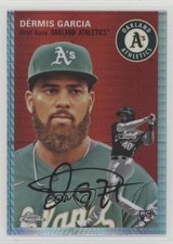 2023 Topps Chrome Platinum Anniversary Prism Refractor Dermis Garcia Dérmis 19gz