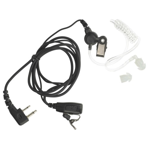 Auricolare Microfonico Per Ricetrasmittenti Midland 2 Pin D-Shape – Modelli G5, G6, G7, G8, G9, G12, M24, M48