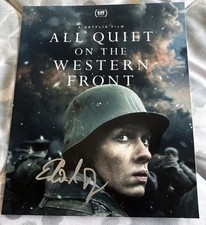 Edward Berger Signed All Quiet On The Western Front 8x10 Photo Director