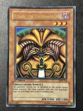 Exodia the Forbidden One LOB-124 1st Edition Asian English LP