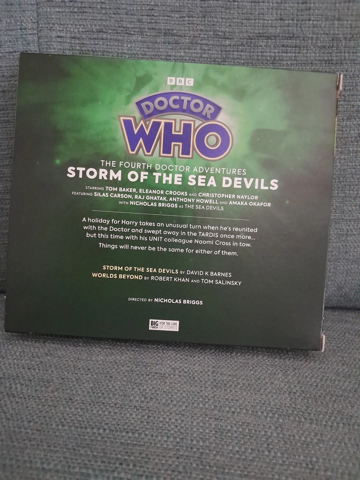 Doctor Who Fourth Doctor - Series 13 Vol 1 Storm of the Sea Devils Big Finish - image 2 of 2
