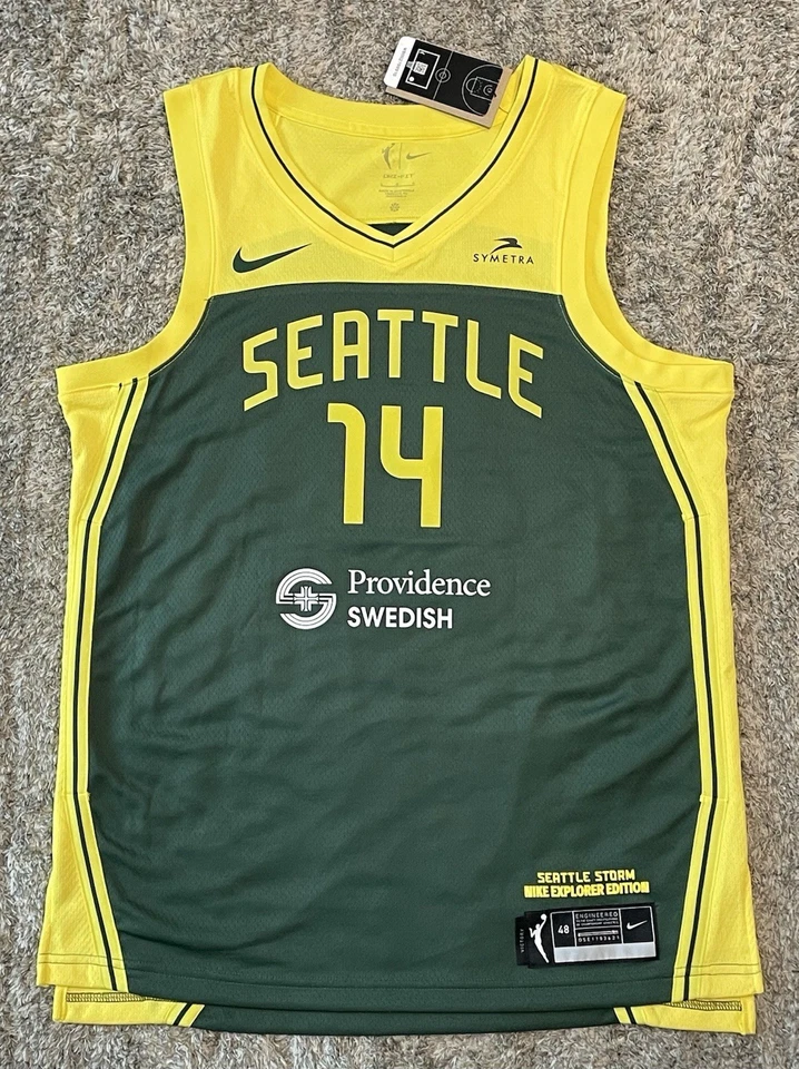 Dominique Malonga Signed Authentic Seattle Storm Jersey Beckett COA - Image 2 of 3