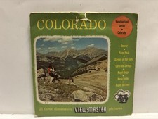 1956 View Master A320 Colorado Vacationland Series GAF3 Reel Set Fast Shipping