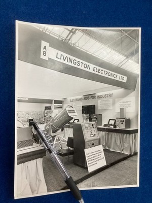 1958 MANCHESTER ELECTRONICS AUSSTELLUNGSFOTO Livingston Beschleuniger UMIST Computer