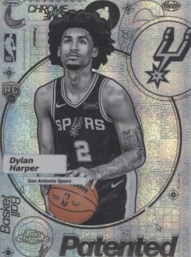 DYLAN HARPER RC 2025-26 Topps Chrome Basketball NBA Rookie Card
