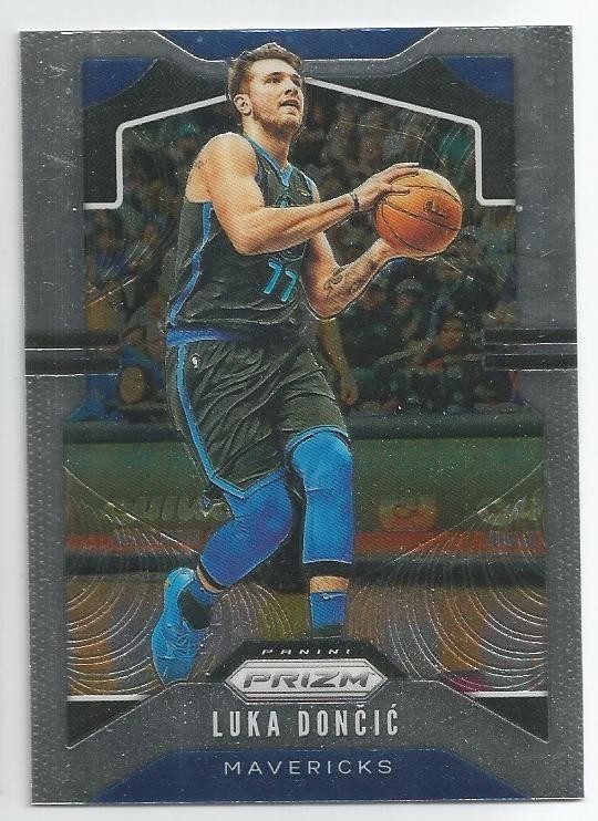 2019-20 Panini Prizm Luka Doncic #75 Dallas Mavericks 2nd Year Card