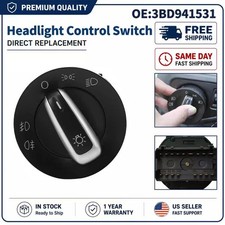 No.3bd941531 Light Switch For Vw Jetta Bora Golf Mk4 Passat B5 Oem3bd941531c