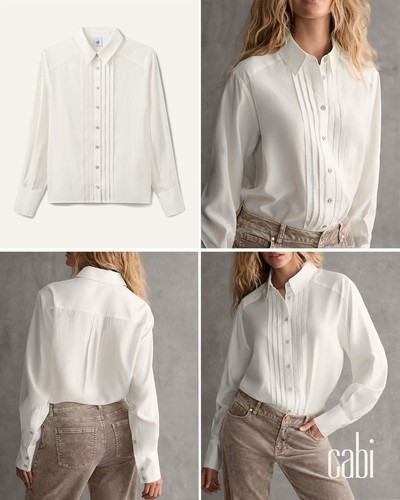 cabi New Infatuation Shirt - Small - Spring 2026 - $139