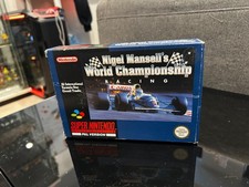 Nigel Mansell's World Championship Racing - Super Nintendo - Read Below
