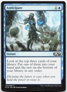 Anticipate 44/280 Core Set 2019 MTG Common