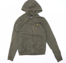 Lyle & Scott Men's Green Full Zip Hoodie Size L