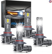 9005 9006 Bulbs Combo, 800 Brighter High Low Beam Bulbs, Real 1:1 Mini Size